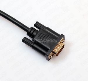 HDMI กับสายเคเบิล VGA Converter ที่ใช้งานอยู่